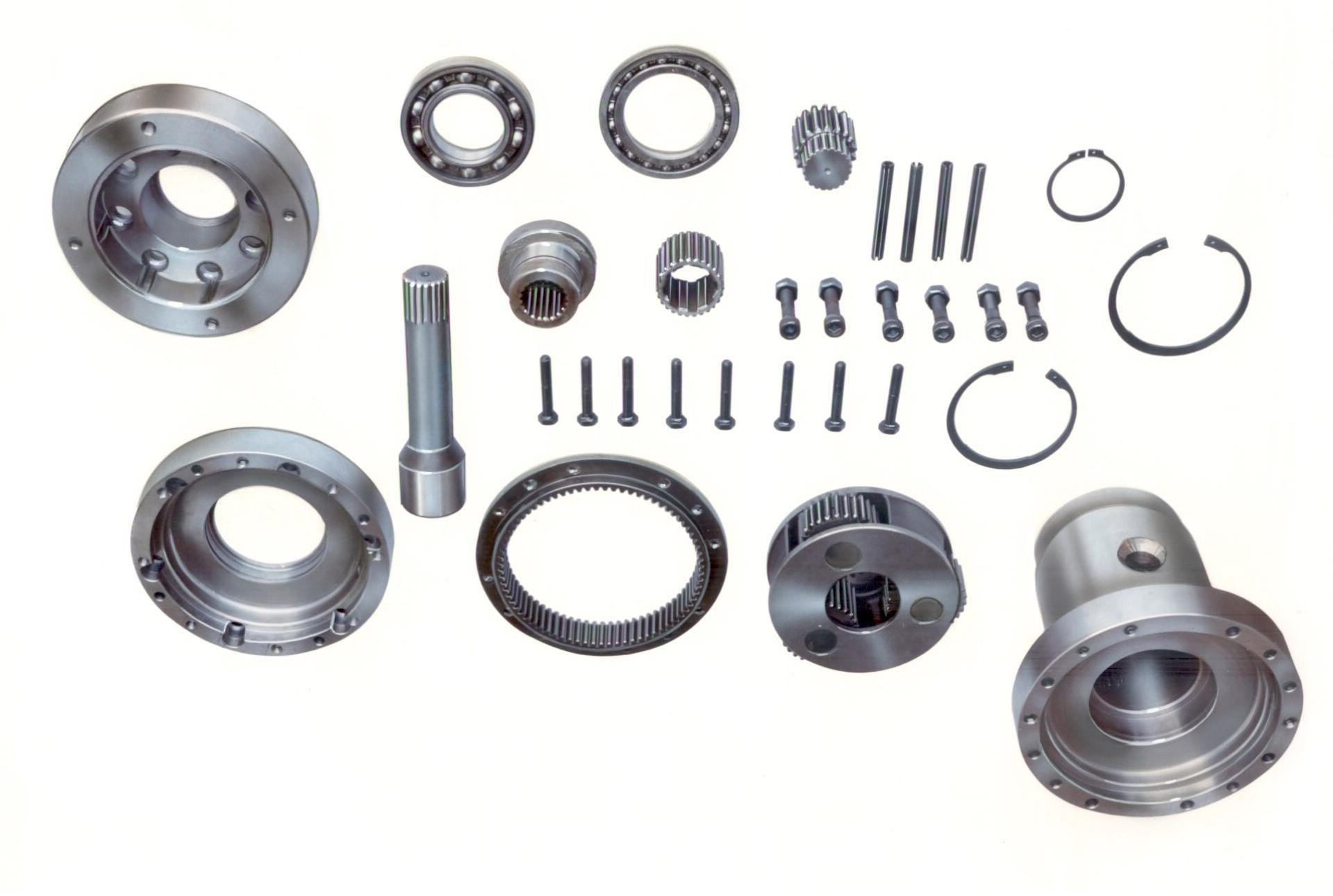 Spare parts for mobile crane